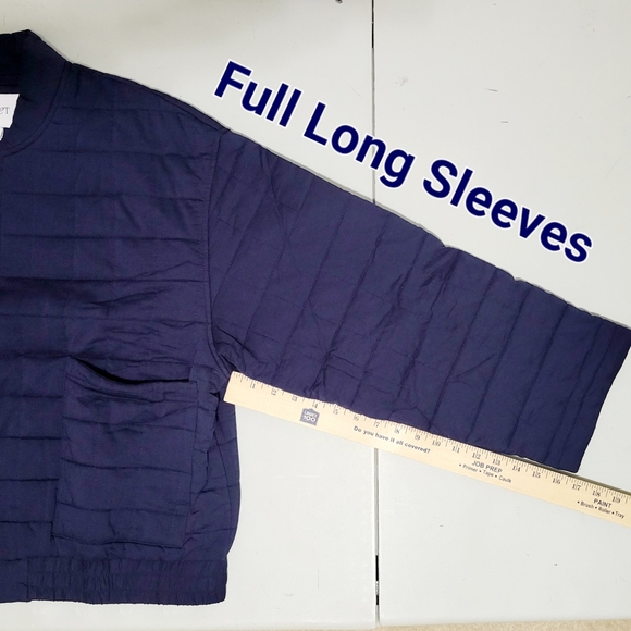 🔥NWT The Get Women’s XL Quilted Cropped Bomber Jacket - Picture 10 of 16